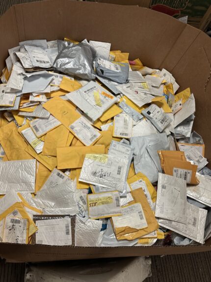 10 small mix of Real Mail/Returned packages $75.00